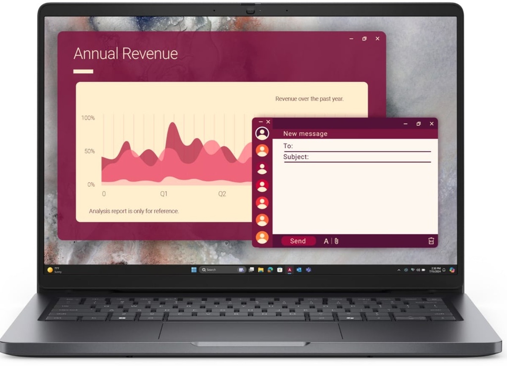 Ordinateur Portable Dell Pro 14 PC14250 CORE 5 (DL-PC14250)