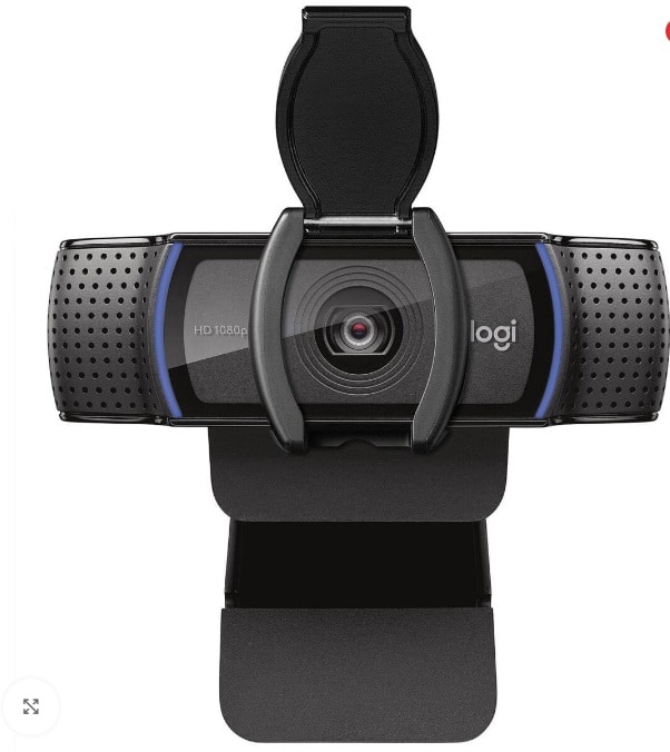 Logitech C920S PRO HD WEBCAM – BLACK – USB (960-001252)