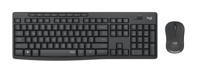 Logitech Clavier MK295 Silent Wireless Combo (920 009795) Graphite