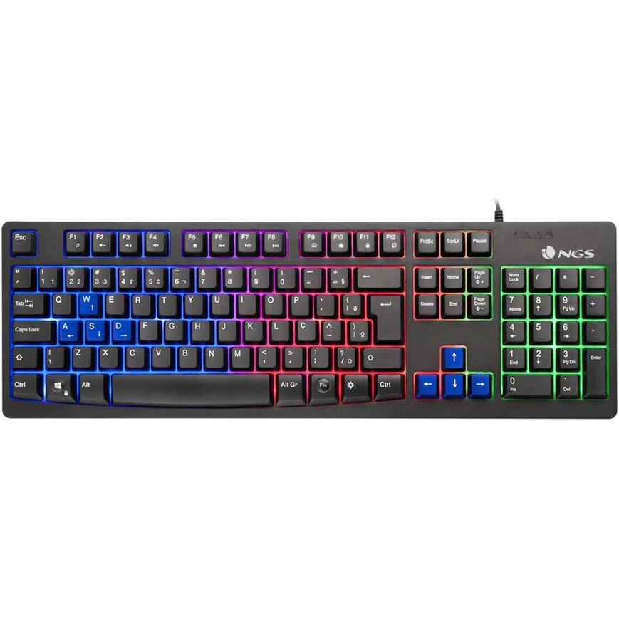 Clavier avec fil Gamer NGS GKX-300 – RGB (GKX-300)
