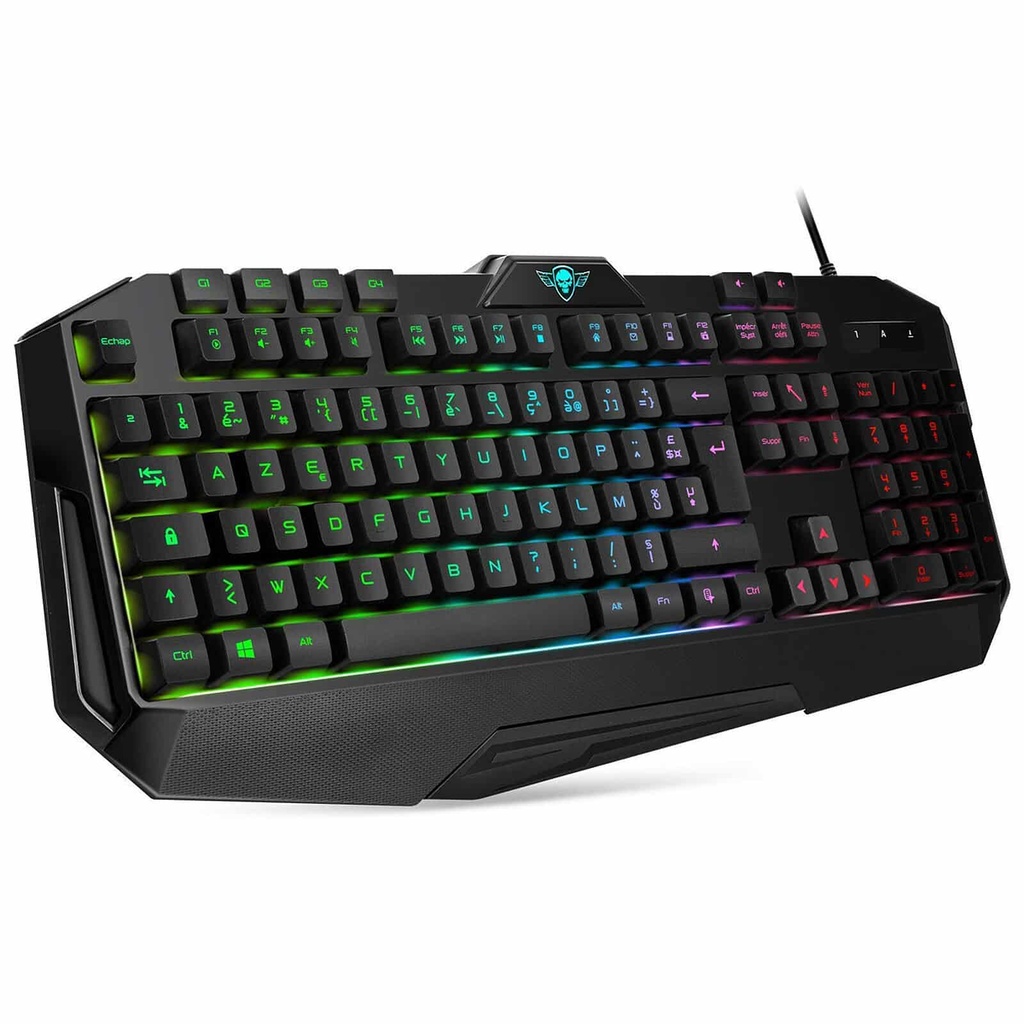 Clavier avec fil gamer Spirit of Gamer Pro-K8 – RGB (PRO-K8)