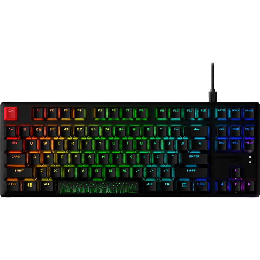 HyperX Alloy Origins Core PBT – Clavier mecanique Gaming RGB – Red Switch (639N7AA#ABF)