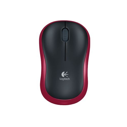 SOURIS LOGITECH SANS FIL M185 ROUGE (910-002237)