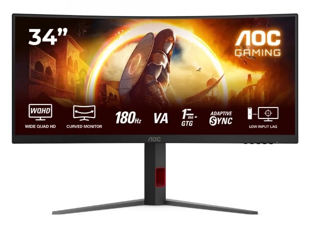 Moniteur AOC 34″ – CU34G4 GAMING (CU34G4)