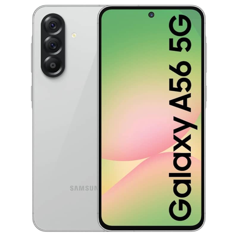 Smartphone Samsung Galaxy A566 A56 8Go/256go Gis Claire (SM-A566BZAWMWD)
