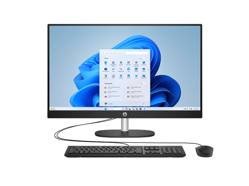 Ordinateur de Bureau All-in-One HP AI 27-cr2020nk (BD4C2EA)