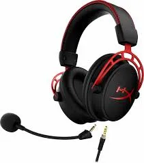 [4P5L1AM-ABB] HyperX Casque Gamer Cloud Alpha - Son Hi-Fi 50mm double chambre - Micro antibruit amovible - Aluminium - Rouge/Noir (HX-HSCA-RD/EM)
