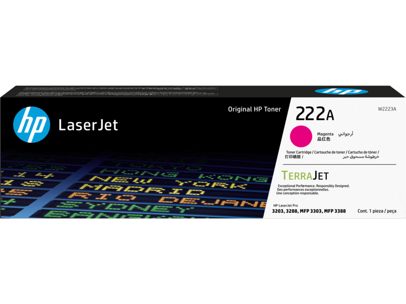 HP 222A Magenta – Toner HP LaserJet d’origine (W2223A)