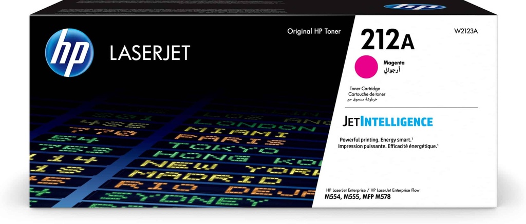 HP 212A Magenta – Toner HP LaserJet d’origine (W2123A)