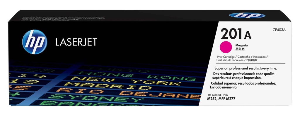 HP 201A Magenta – Toner HP LaserJet d’origine (CF403A)