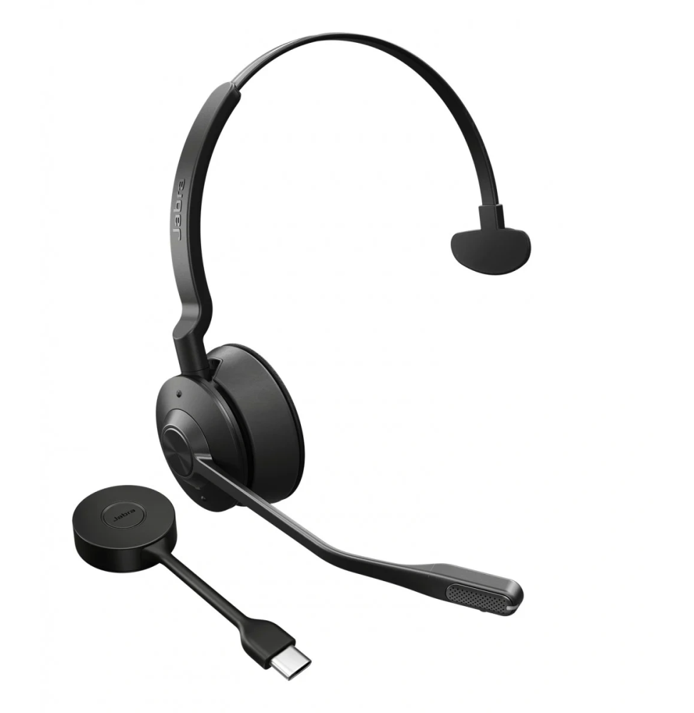 Micro-casque sans fil Jabra Engage 55 SE Mono UC avec adaptateur USB-C (9653-430-111)