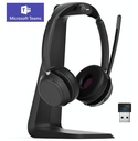 Micro-casque sans fil Bluetooth EPOS IMPACT 1061T avec base de chargement à induction (1001173)