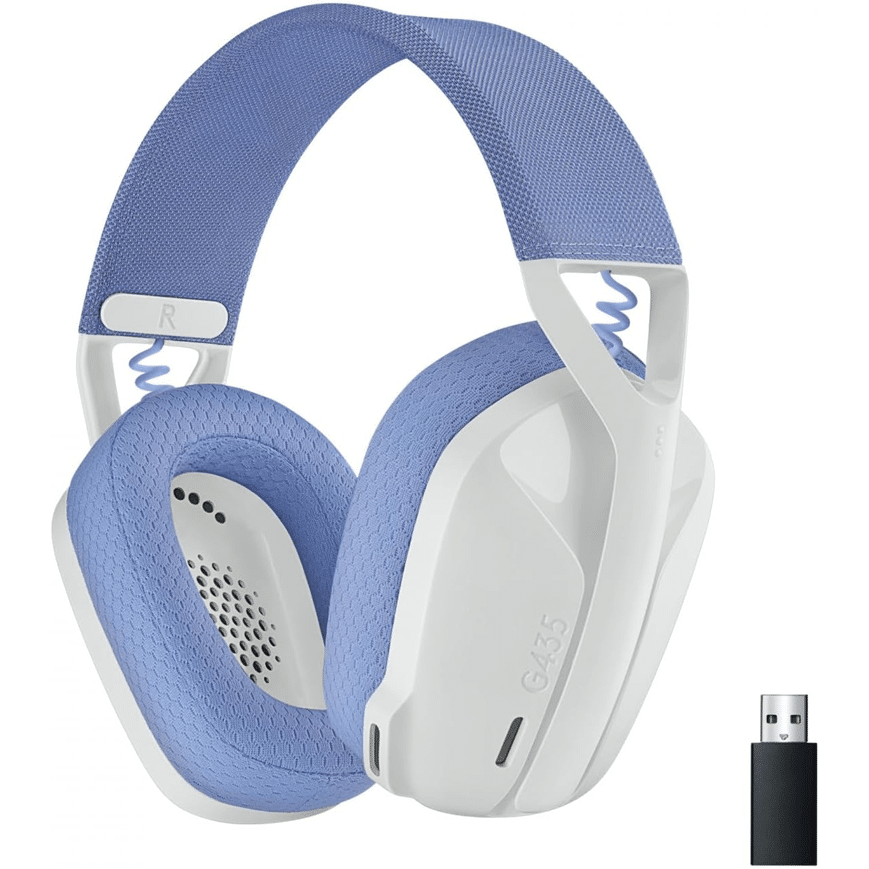 Casque gaming Bluetooth Ultra-Light Logitech G435 (981-001074)