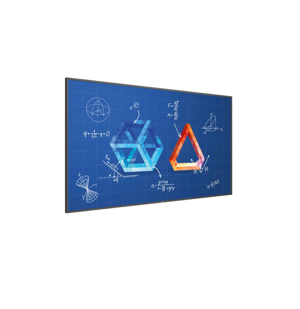 [65BDL3652T/00] Philips Signage Solutions T-Line Écran plat de signalisation numérique 165,1 cm (65") IPS Wifi 420 cd/m² 4K Ultra HD Noir