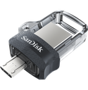 Clé USB SanDisk Ultra m3.0 double connectique micro-USB et USB 3.0 - 32 Go (SDDD3-032G-G46)