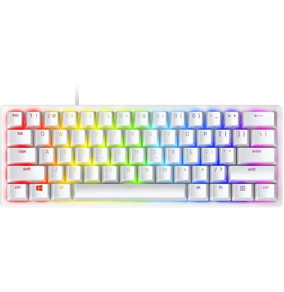 Clavier Gamer Razer Huntsman Mini - Mercury Ed (Red Switch) USB - AZERTY (RZ03-03393600-R3F1)