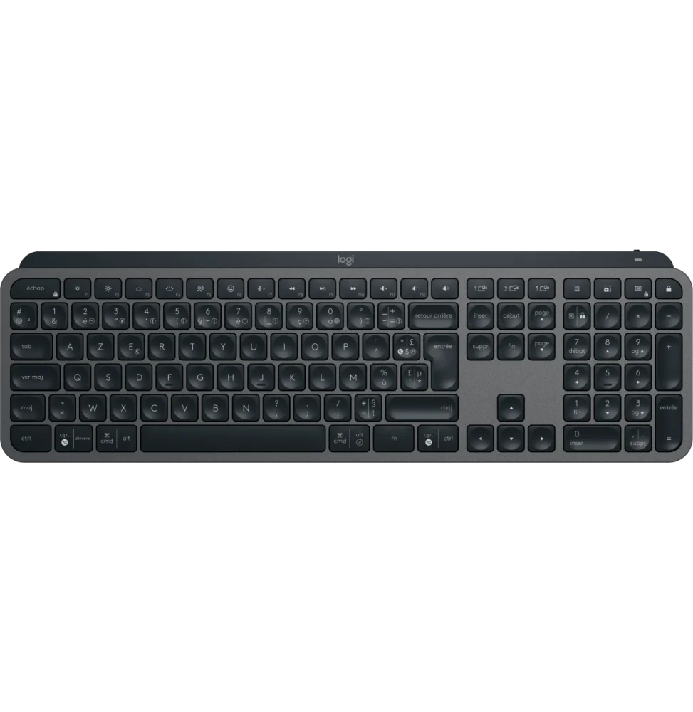 [920-011568] Clavier sans fil Logitech MX Keys S - Français (AZERTY) (920-011568)
