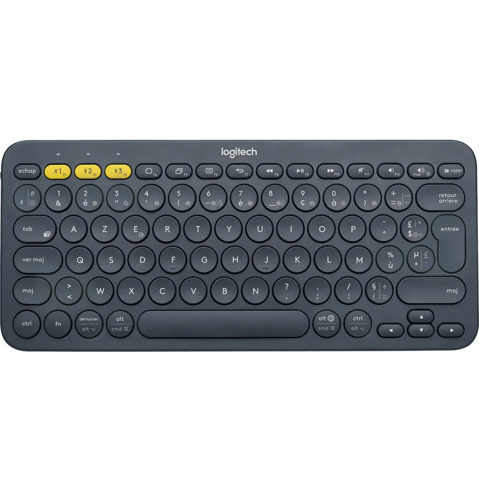 [920-007568] Clavier Bluetooth Multidispositif LOGITECH K380 Français (AZERTY) (920-007568)