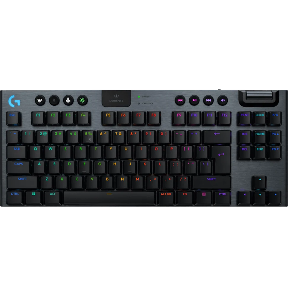 [920-012721] Clavier gaming sans fil Logitech G915 X lightspeed TKL - Tactile QWERTY (920-012721)