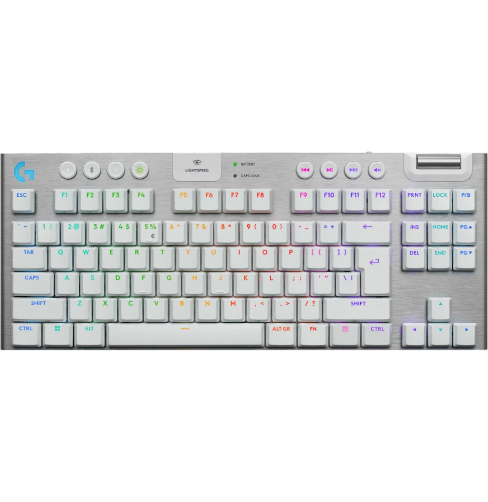 [920-012737] Clavier gaming sans fil Logitech G915 X lightspeed TKL - Tactile QWERTY (920-012737)