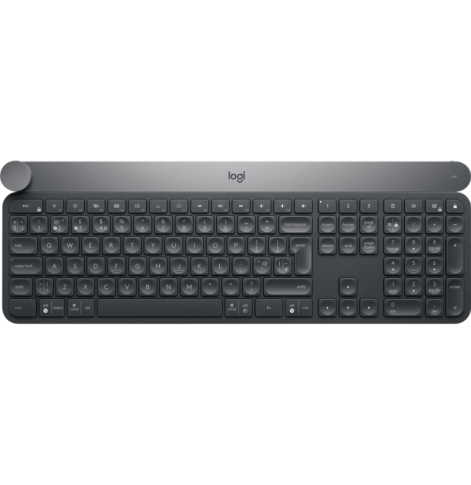 [920-008497] Clavier Bluetooth Multidispositif Logitech Craft - Français (AZERTY) (920-008497)