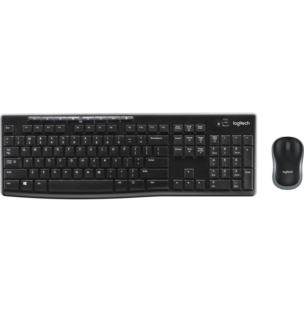 [920-004510] Logitech Wireless Desktop MK270 - Ensemble sans fil souris + clavier (AZERTY Français)