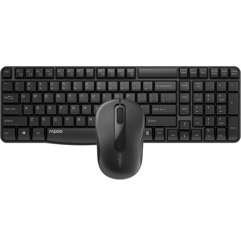 [X1800S] Ensemble sans fil souris + clavier Rapoo X1800S (AZERTY Français)