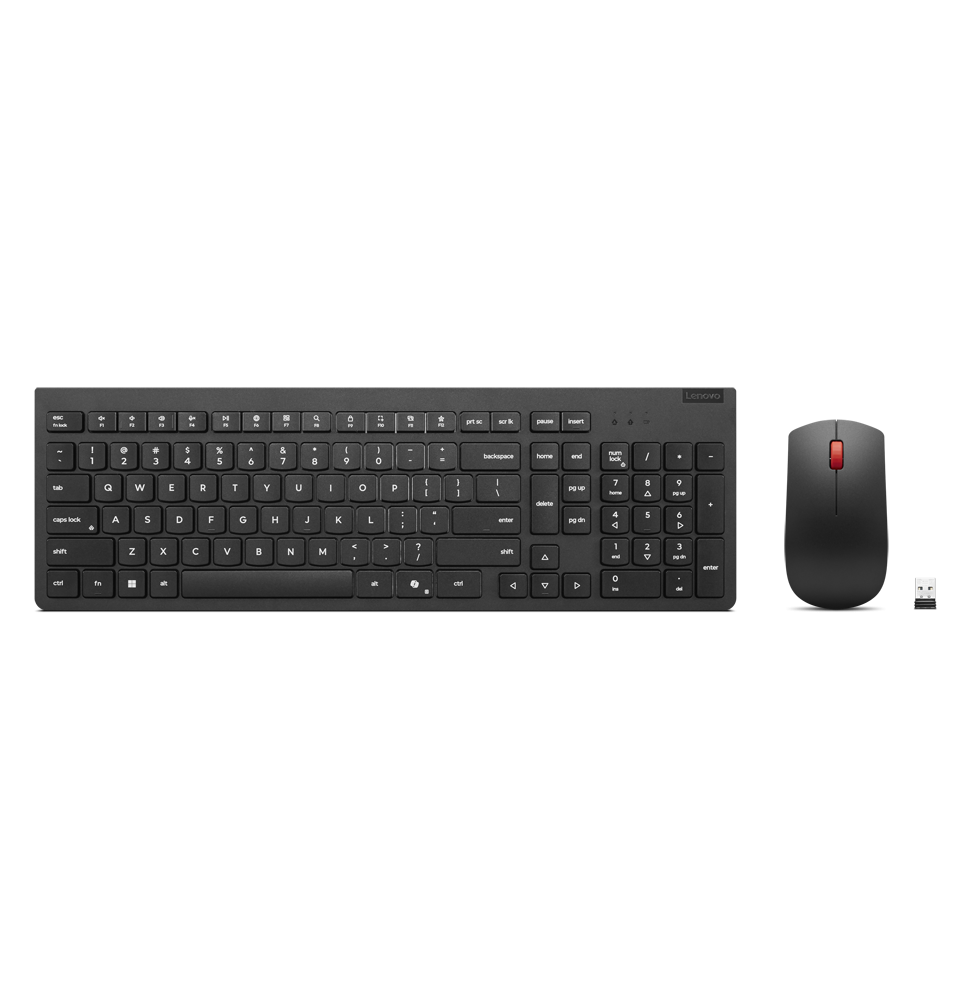 [4X31R64464] Combiné Lenovo Essential Clavier et Souris sans fil Gen2 - Français (4X31R64464)