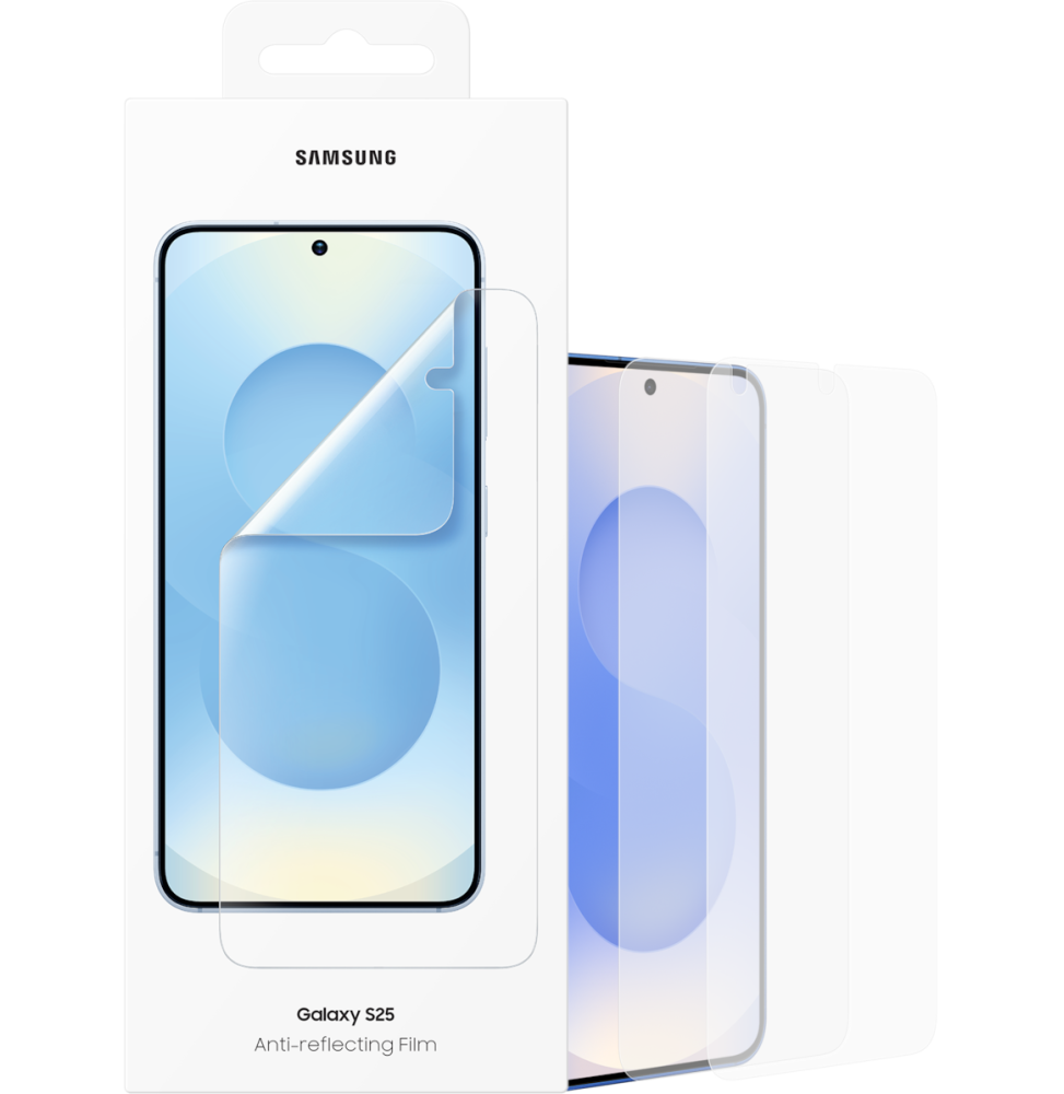[EF-US931CTEGWW] Film de protection Transparent anti-reflet pour Samsung Galaxy S25 (EF-US931CTEGWW)