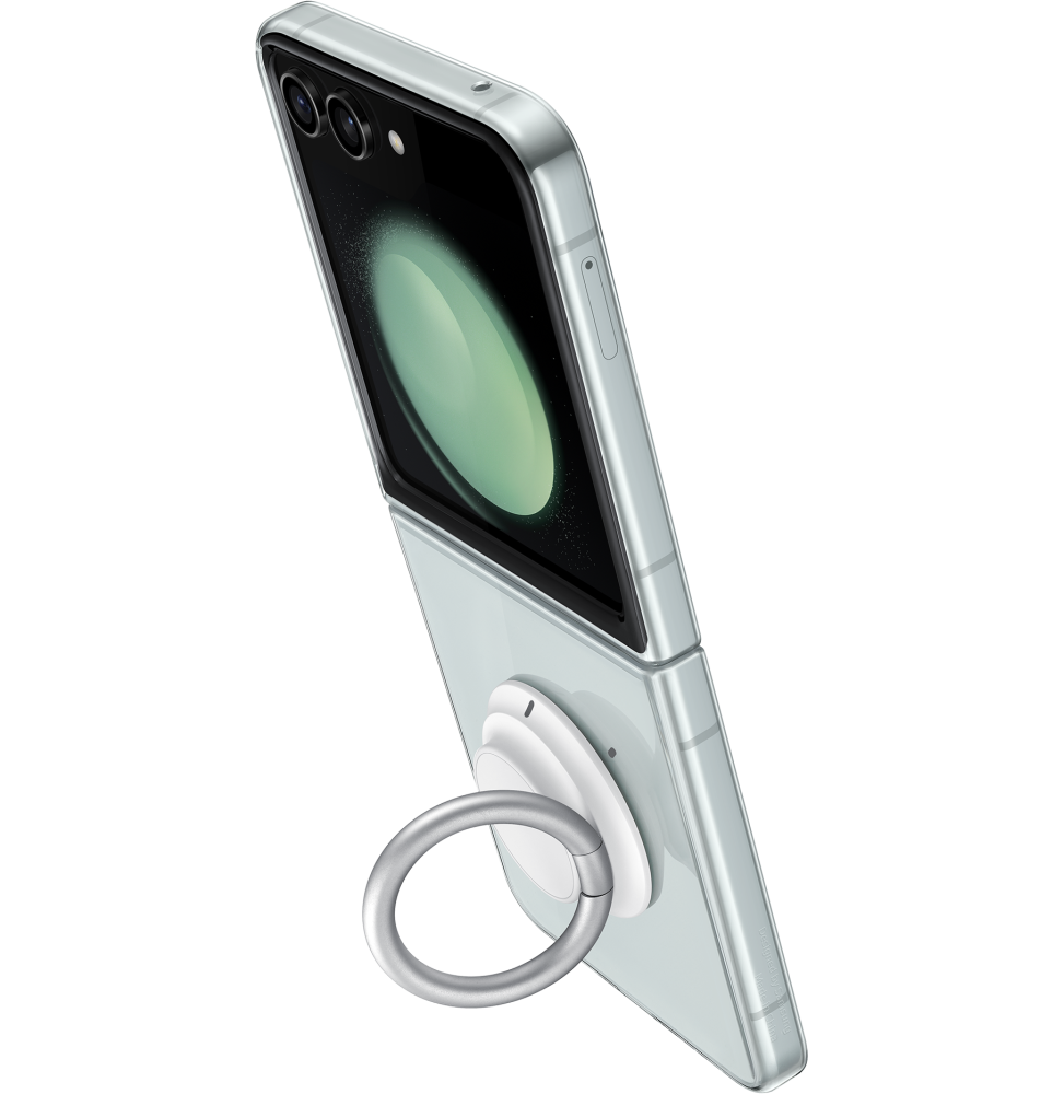 [EF-XF731CTEGWW] Samsung coque transparente avec support amovible pour Galaxy Z Flip 5 (EF-XF731CTEGWW)