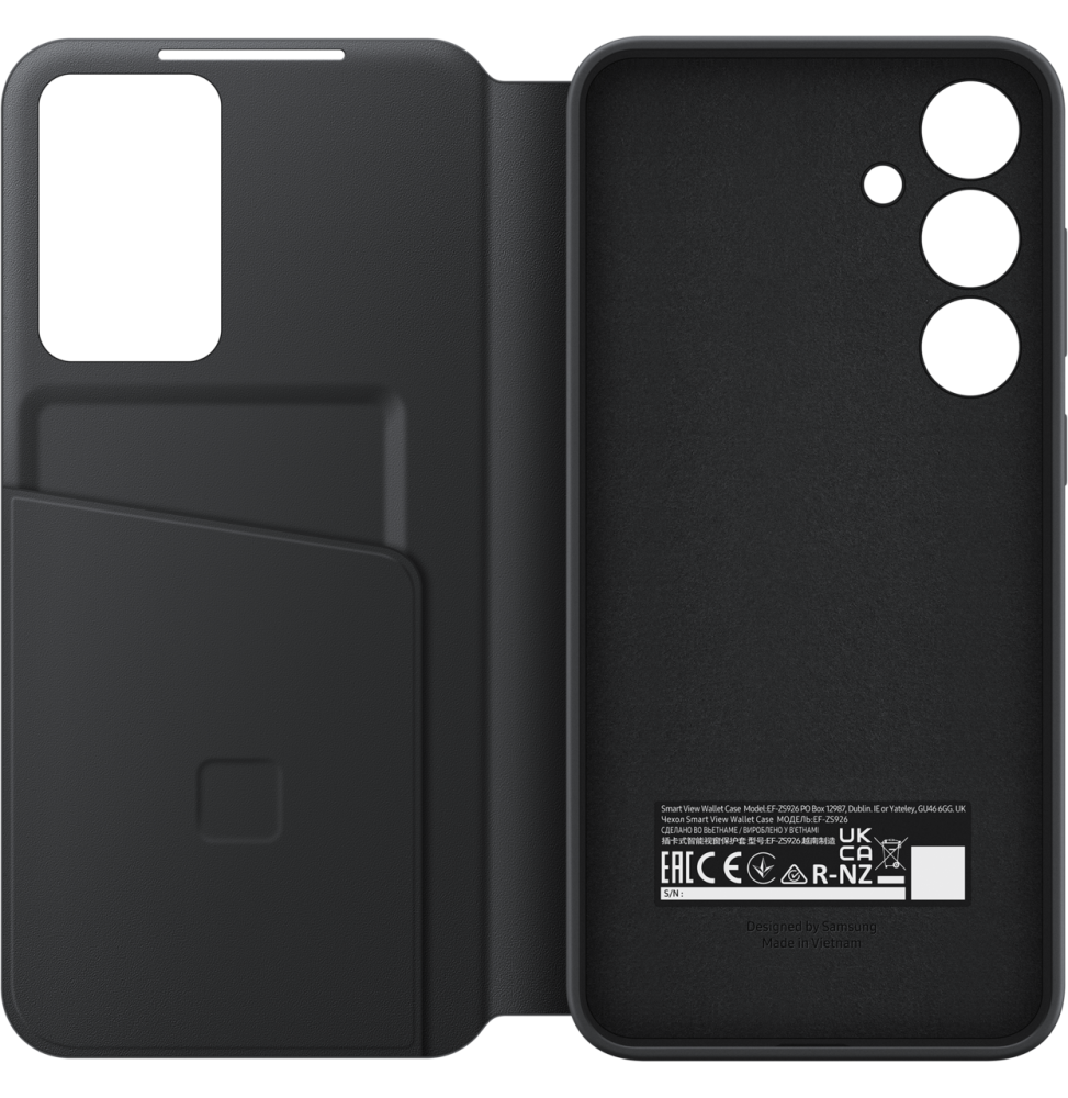 [EF-ZS926CBEGWW] Étui Smart View avec porte-carte Samsung pour Galaxy S24+ (EF-ZS926CBEGWW)