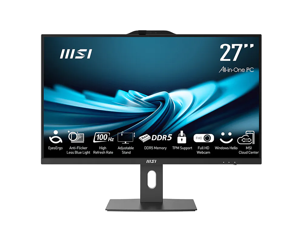 [9S6-AF8321-1025] MSI AIO PRO AP272P 14M I7-14700 16G 1T SSD Dos 1Y