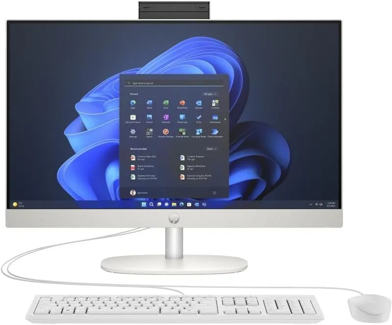 [D10FCET-BH4] Ordinateur Tout-en-un Professionnel : HP ProOne 240 G10 – Intel® Core™ i5-1335U (13e Gén) – 8 Go RAM – 512 Go SSD – Écran 23.8" FHD – FreeDOS – Noir (Code : D10FCET)