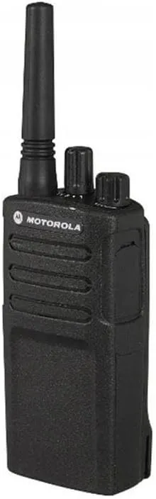 Talkie-Walkie Professionnel Sans Licence : Motorola XT420 – PMR446 – Norme Militaire MIL-STD 810 & IP55 – Boîtier Durci Antichoc – Vendu à l'unité (Noir)