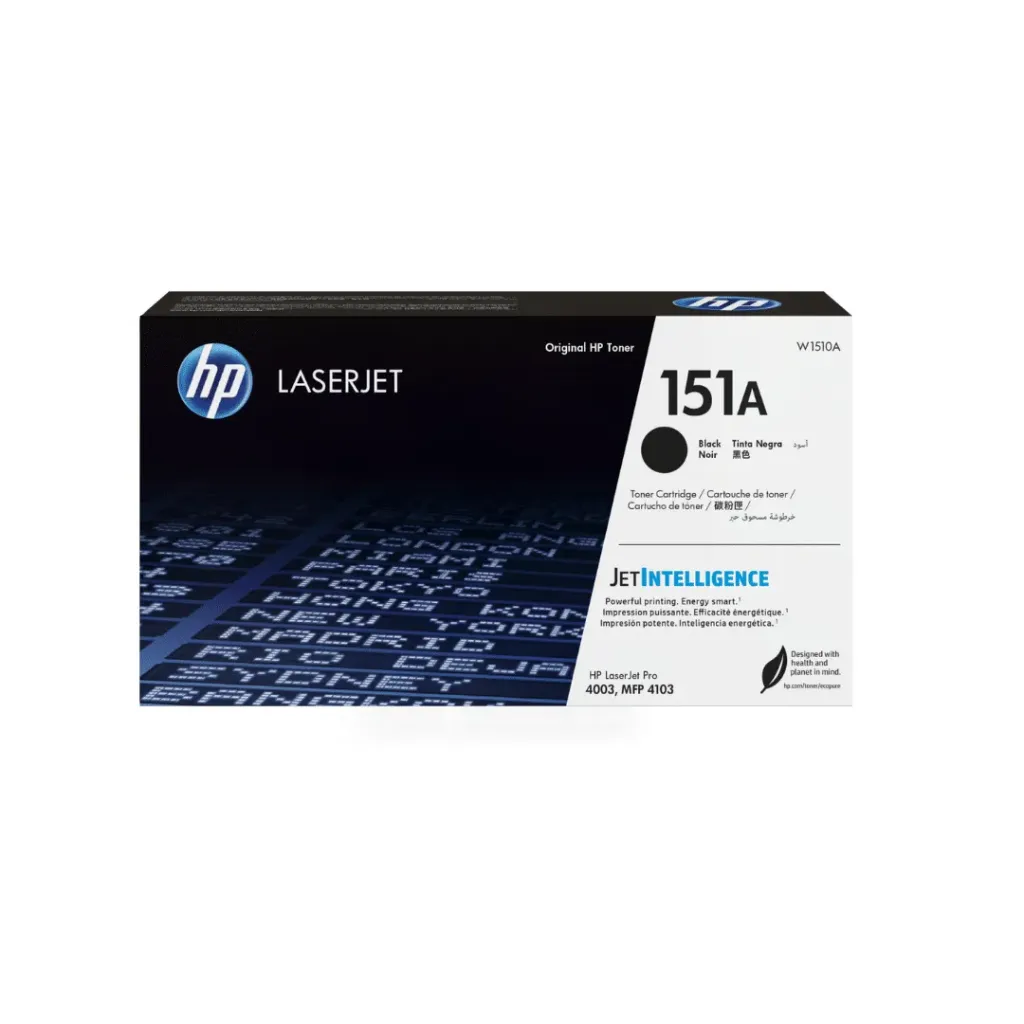 HP 151A Noir (W1510A-NWC) - Toner LaserJet Noir sans puce 3 050 pages