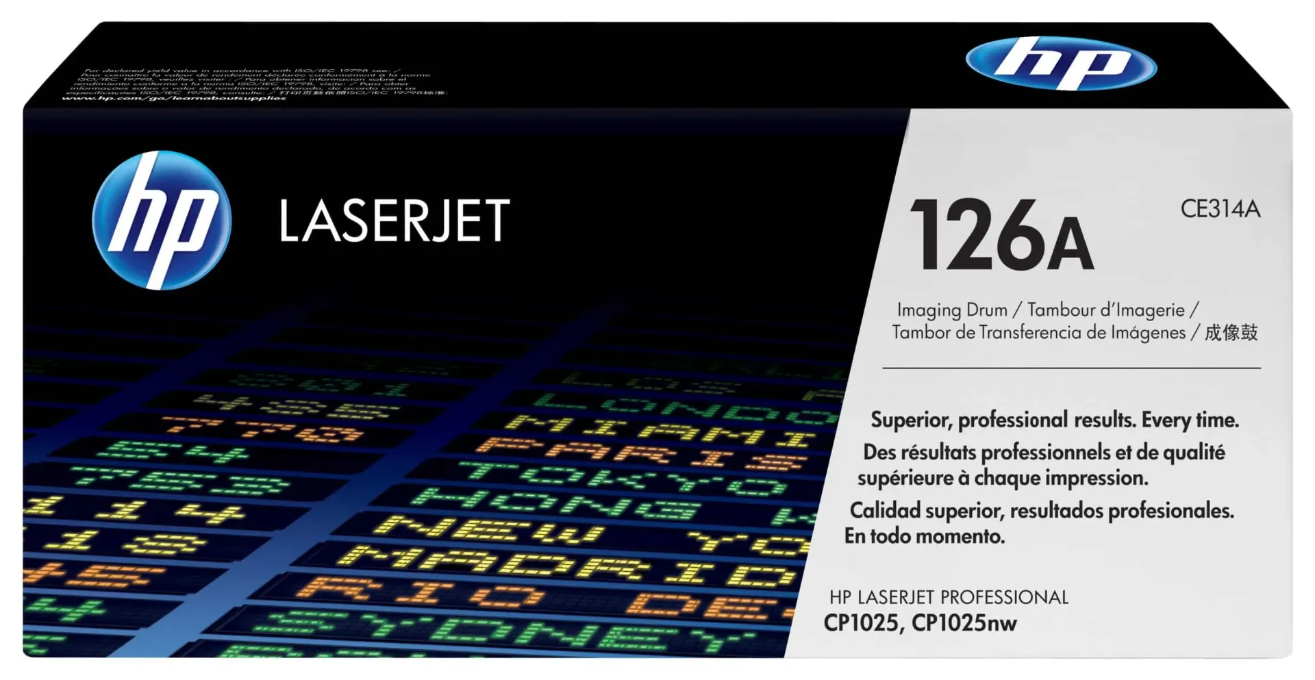 HP 126A Noir/Couleur (CE314A) - Tambour d'imagerie LaserJet d'origine 14 000 pages (noir) / 7 000 pages (couleur)
